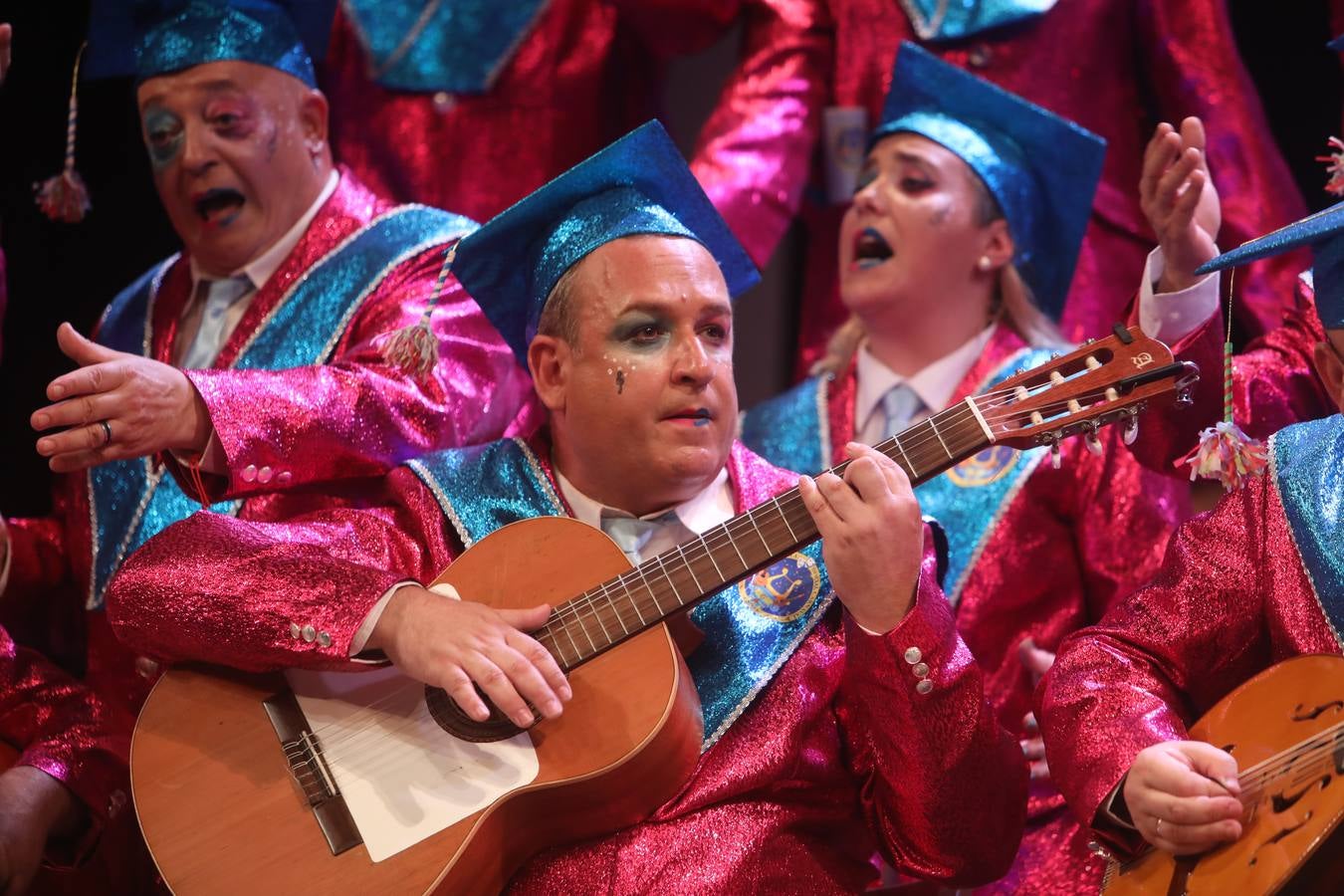 Fotos: Coro &#039;Carrera oficial&#039; en el COAC 2022. Carnaval de Cádiz