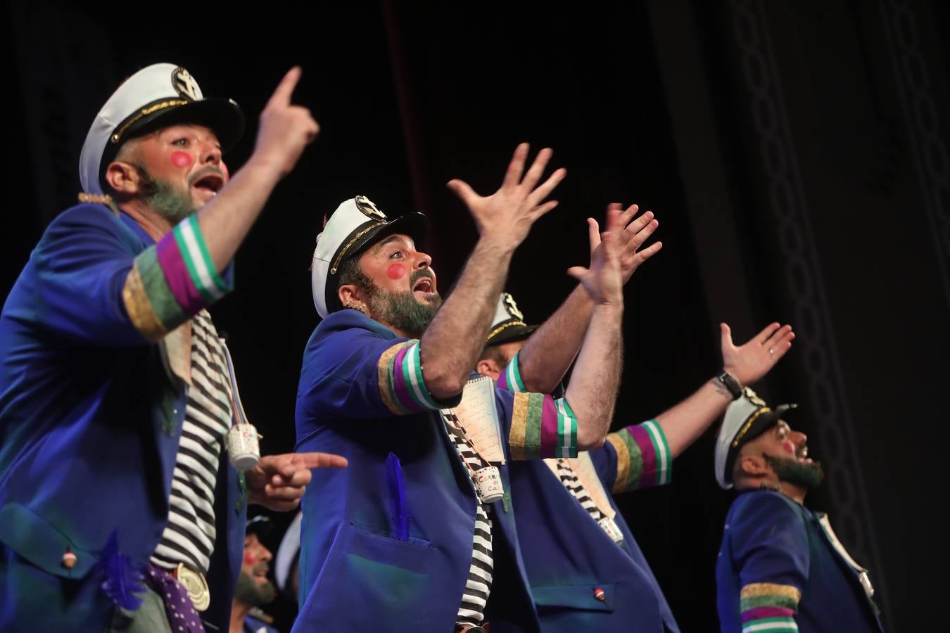 Fotos: Chirigota &#039;Los Paco Alga&#039; en el COAC 2022. Carnaval de Cádiz