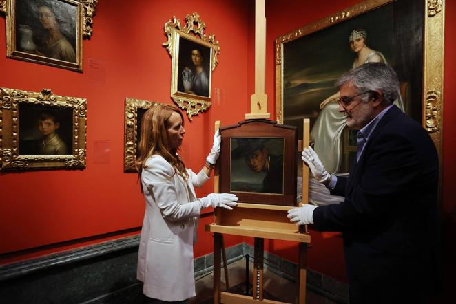 La presentación del retrato de Rafael Romero Pellicer en Córdoba, en imágenes