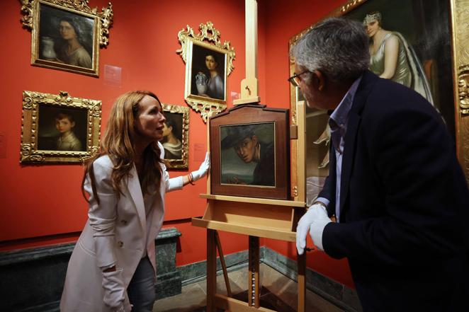 La presentación del retrato de Rafael Romero Pellicer en Córdoba, en imágenes