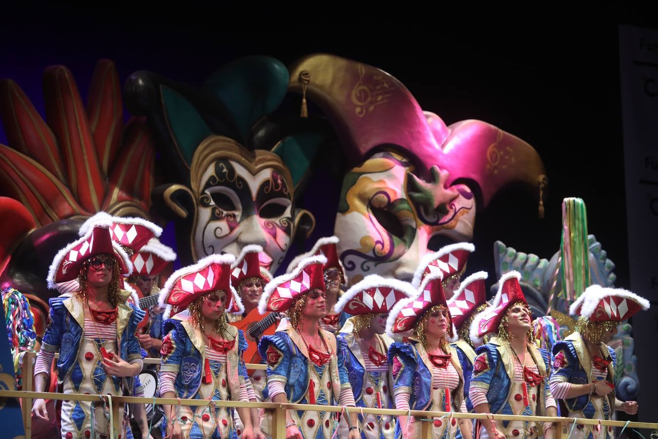 Fotos: Comparsa &#039;Después de Cádiz, ni hablar&#039; en el COAC 2022. Carnaval de Cádiz