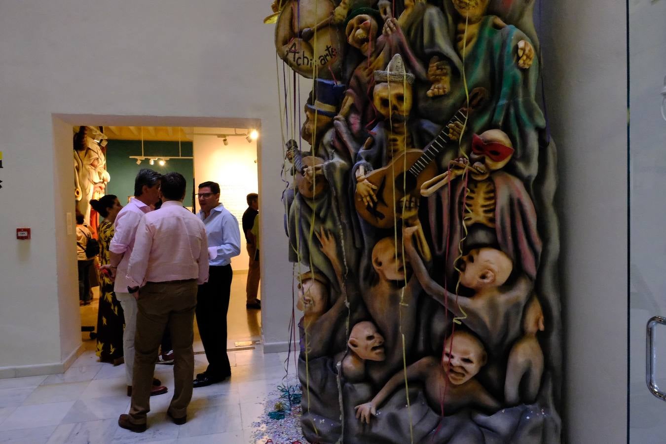 Fotos: Exposición &#039;Re-conociendo el Carnaval&#039; en la Fundación Cajasol