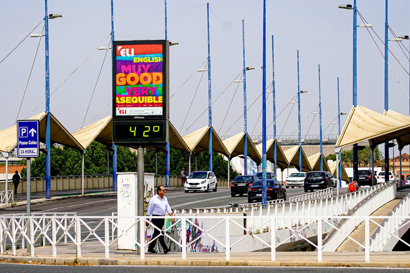 Tiempo en Sevilla: La primera gran ola de calor del año llega este viernes, con máximas de 40 grados