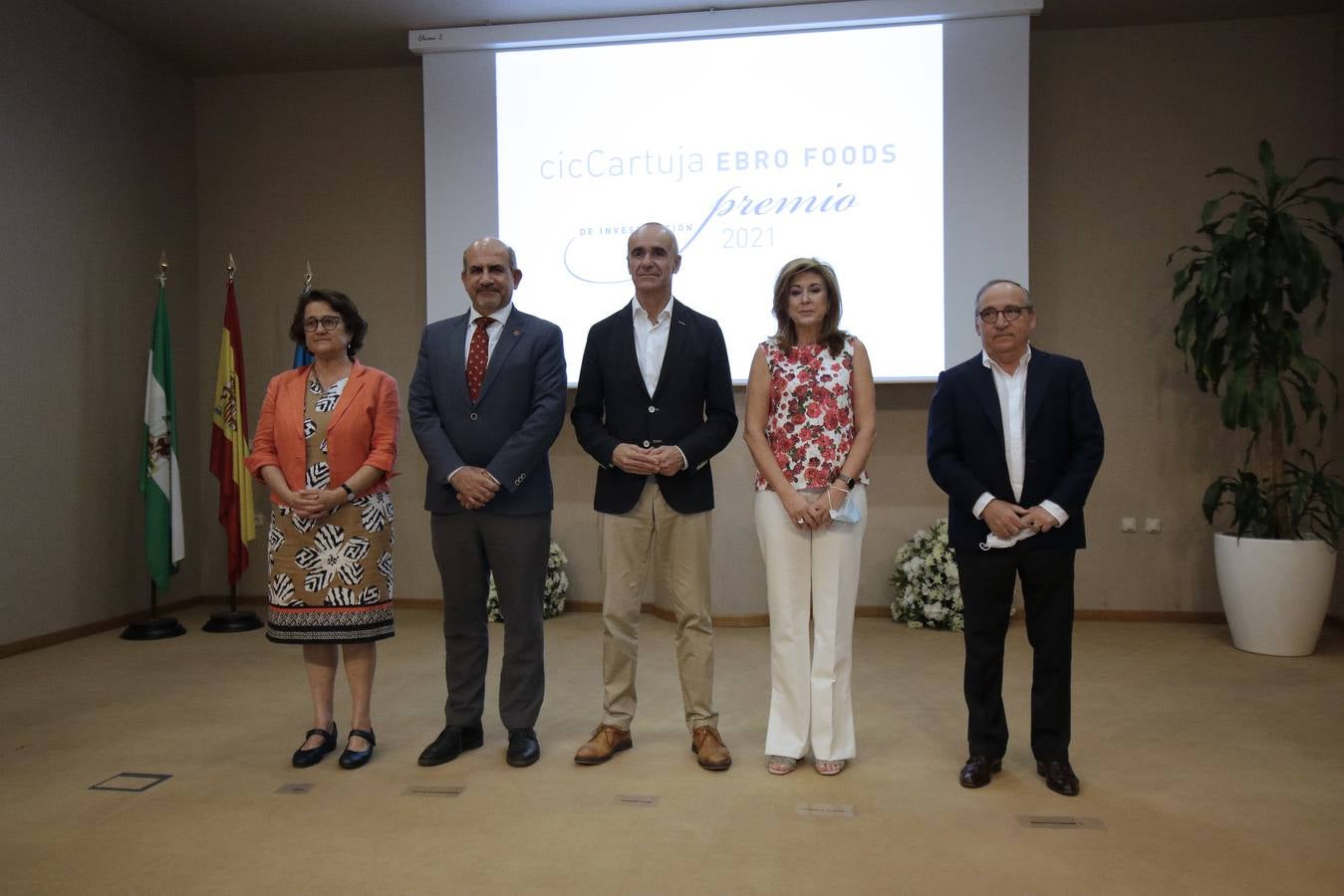 Entrega de los premios cicCartuja Ebro Foods a jóvenes investigadores