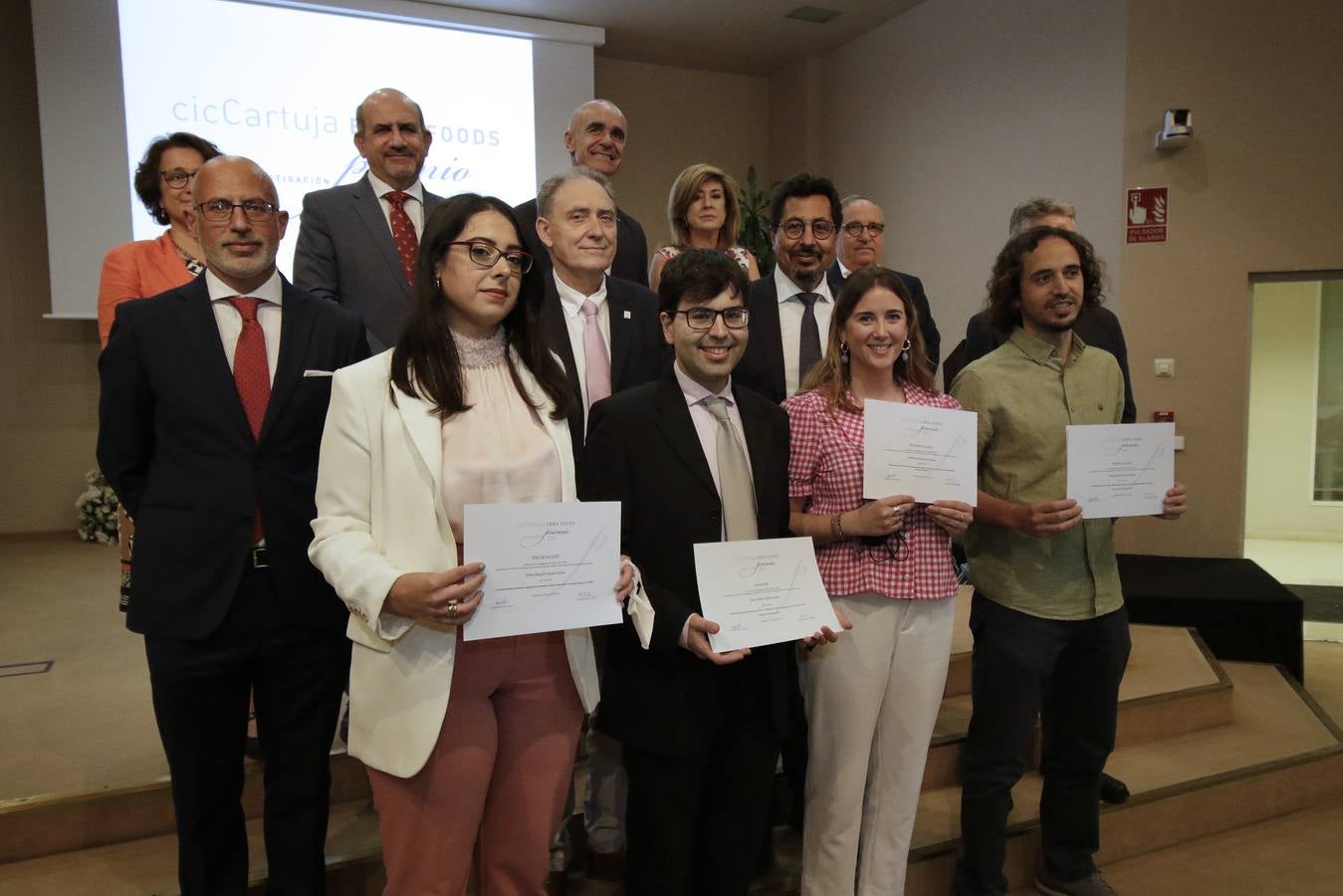 Entrega de los premios cicCartuja Ebro Foods a jóvenes investigadores