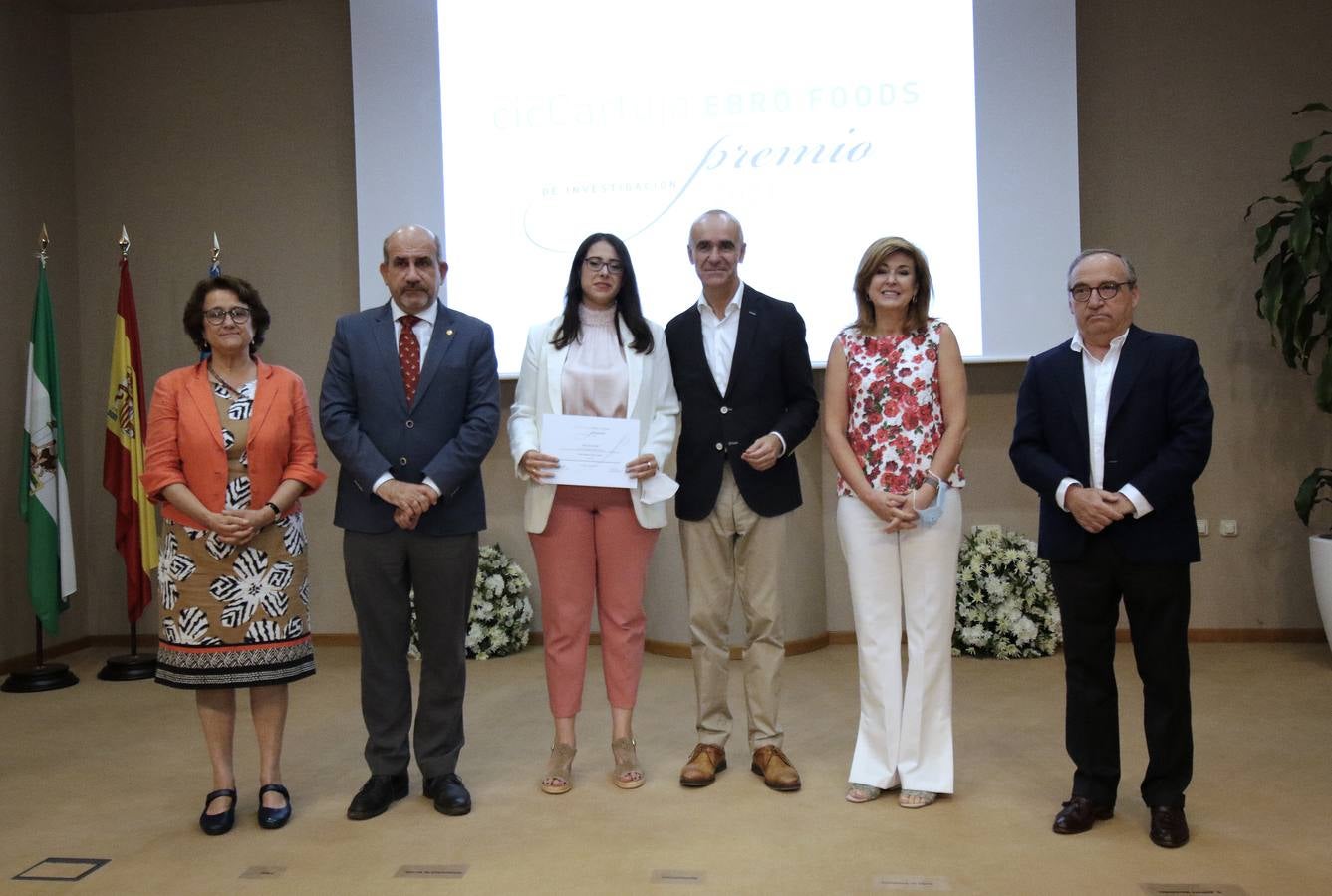 Entrega de los premios cicCartuja Ebro Foods a jóvenes investigadores