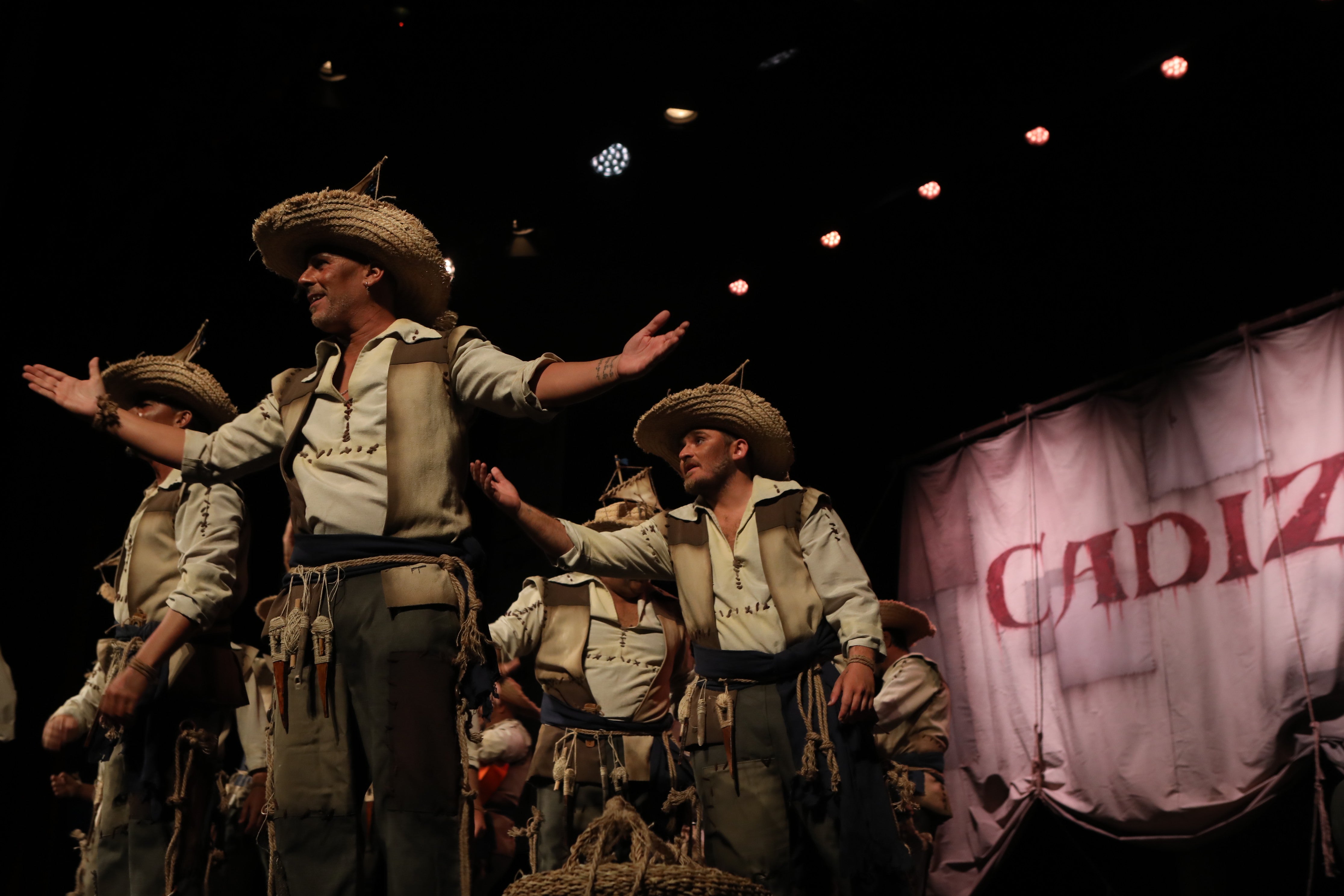 Fotos: Comparsa &#039;Los veleros&#039; en el COAC 2022. Carnaval de Cádiz