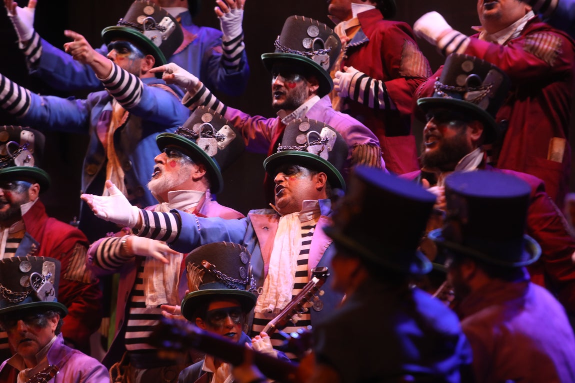 Fotos: Coro &#039;Los dueños de Cádiz&#039; en el COAC 2022. Carnaval de Cádiz