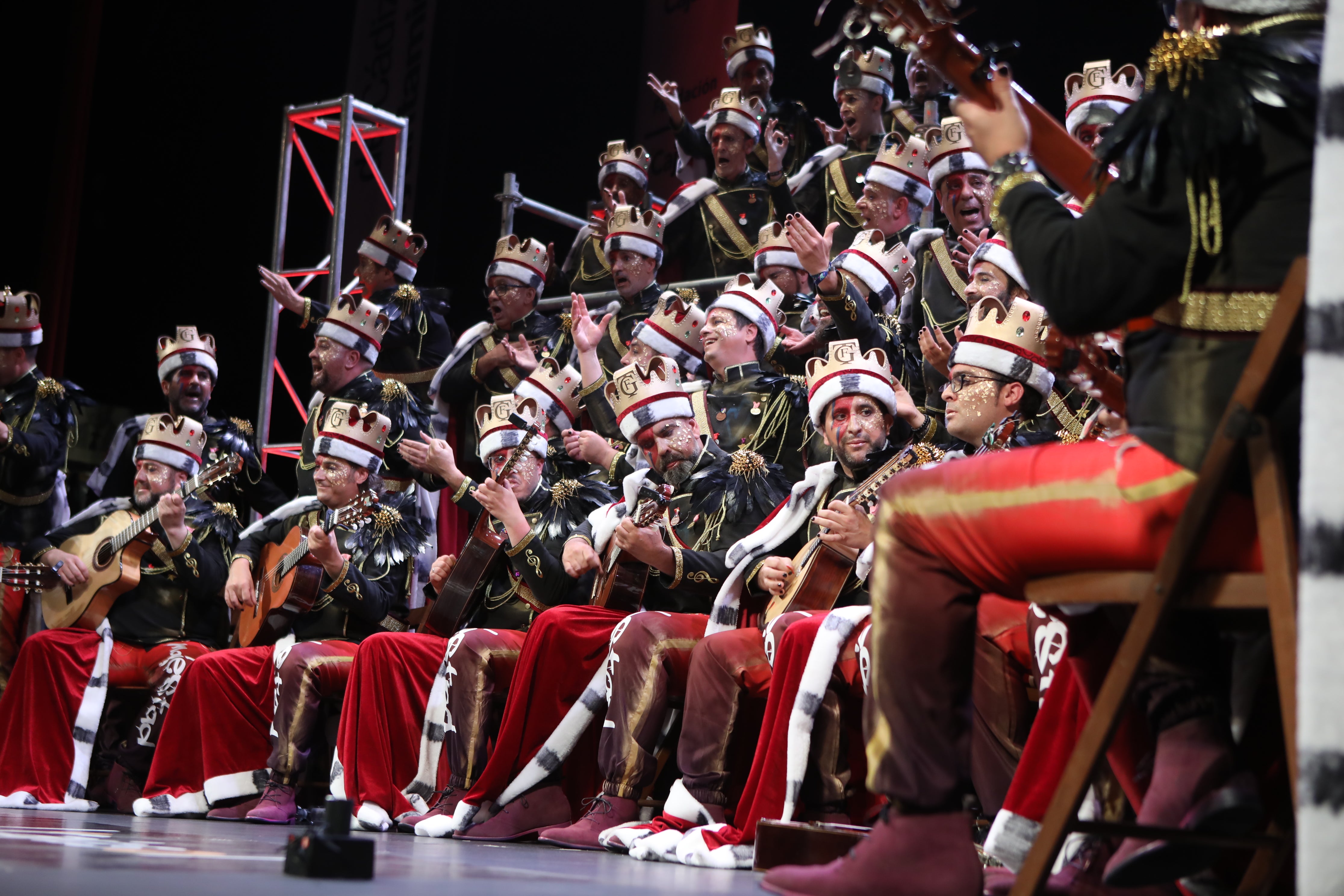 Fotos: Coro &#039;Su Majestad&#039; en el COAC 2022. Carnaval de Cádiz