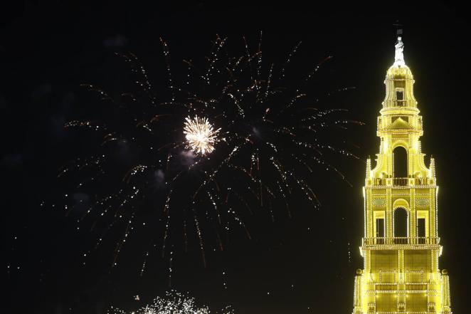 El encendido del alumbrado de la Feria de Córdoba 2022, en imágenes