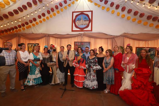 En imágenes, el ambiente de las casetas el primer sábado de la Feria de Córdoba