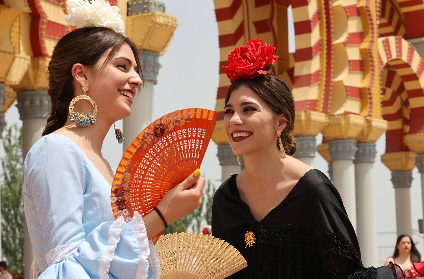 El ambiente en El Arenal del sábado de Feria de Córdoba, en imágenes