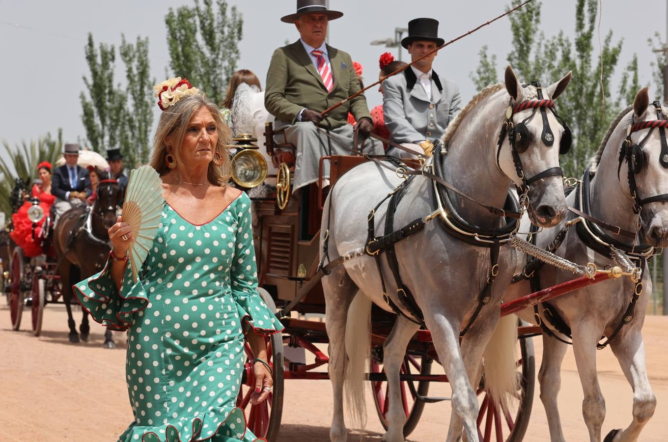 El ambiente en El Arenal del sábado de Feria de Córdoba, en imágenes