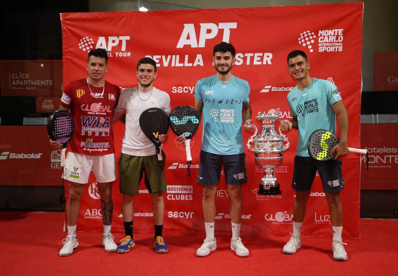 Dal Bianco-Arce conquistan la final masculina del Global APT Sevilla Master 2022, en imágenes