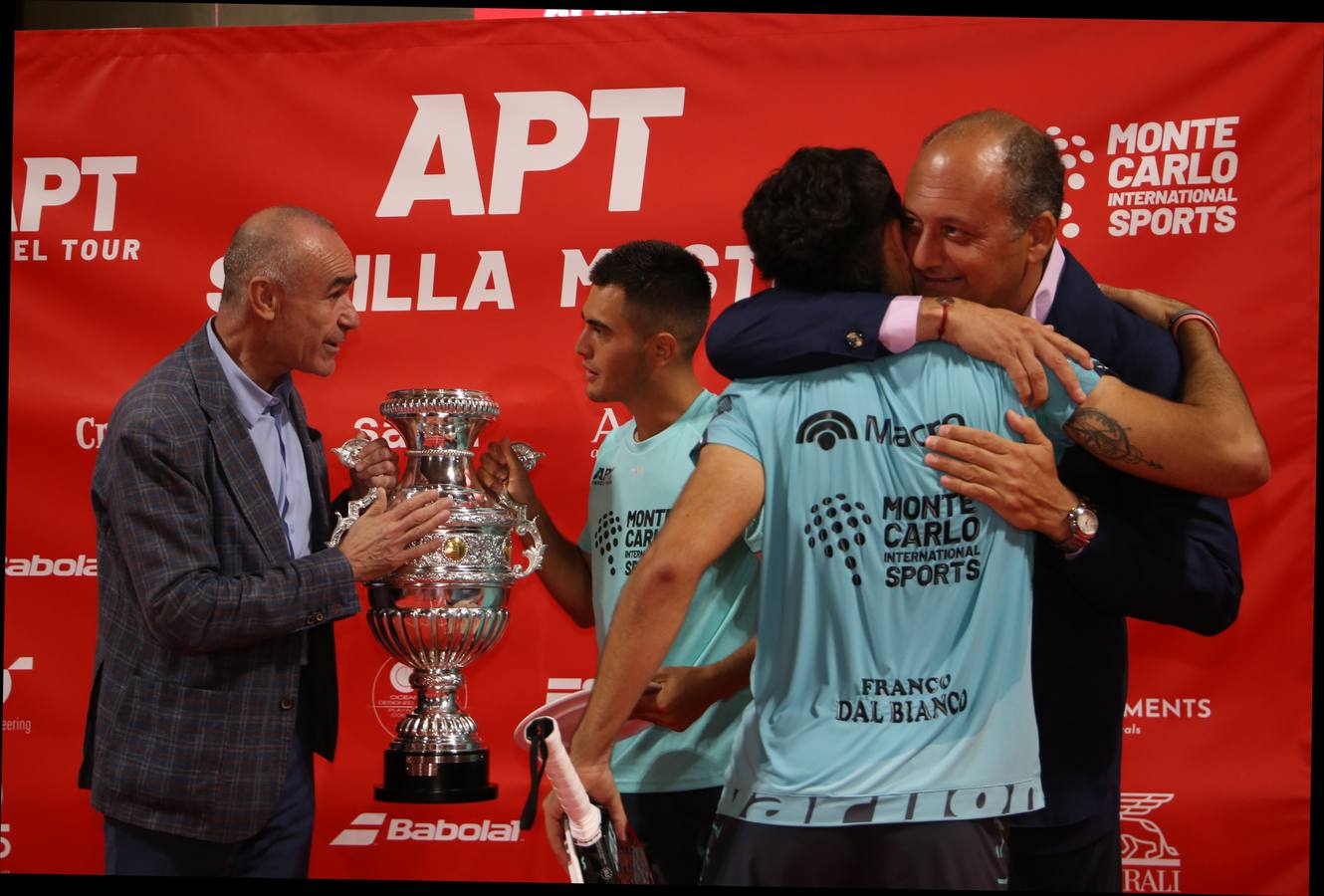 Dal Bianco-Arce conquistan la final masculina del Global APT Sevilla Master 2022, en imágenes