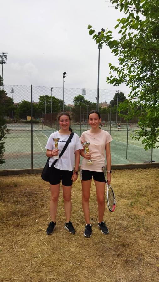 Paula Sanz, campeona y Rocío Rodríguez, subcampeona. 