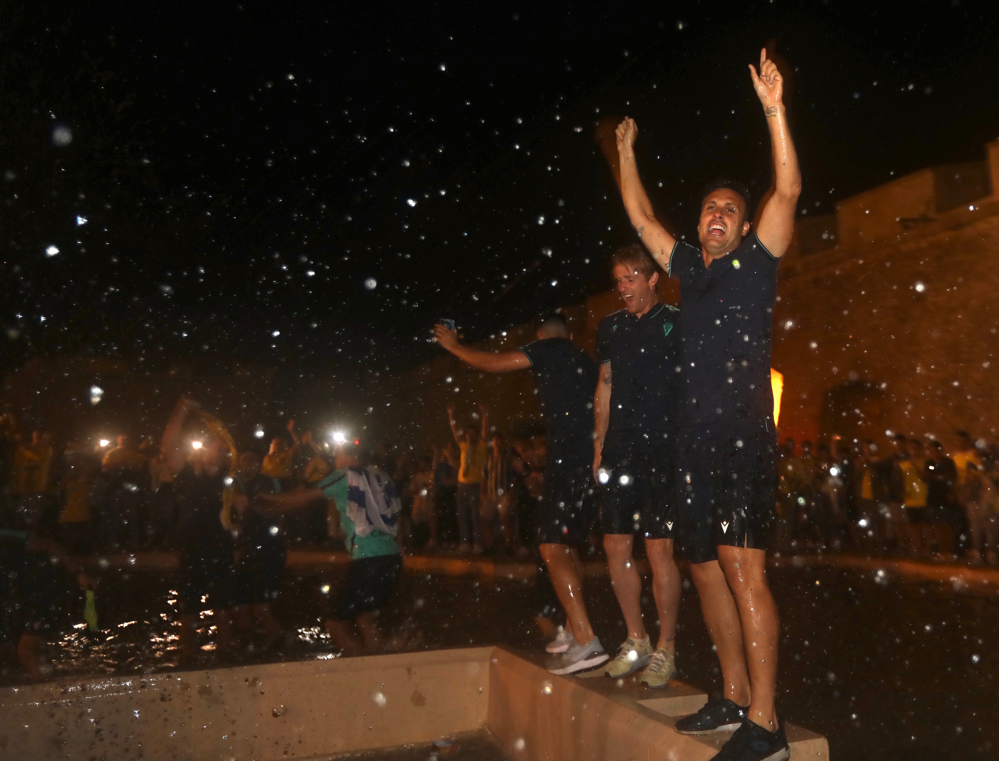 La celebración del Cádiz CF con su afición en imágenes