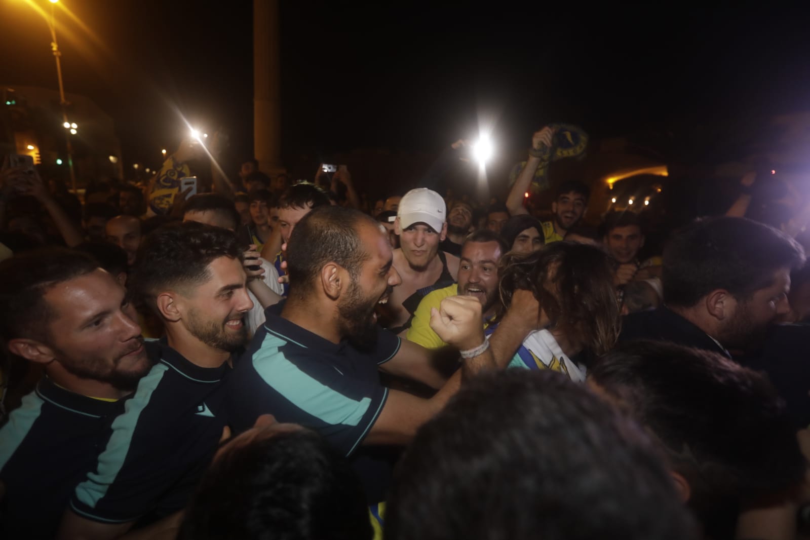 La celebración del Cádiz CF con su afición en imágenes