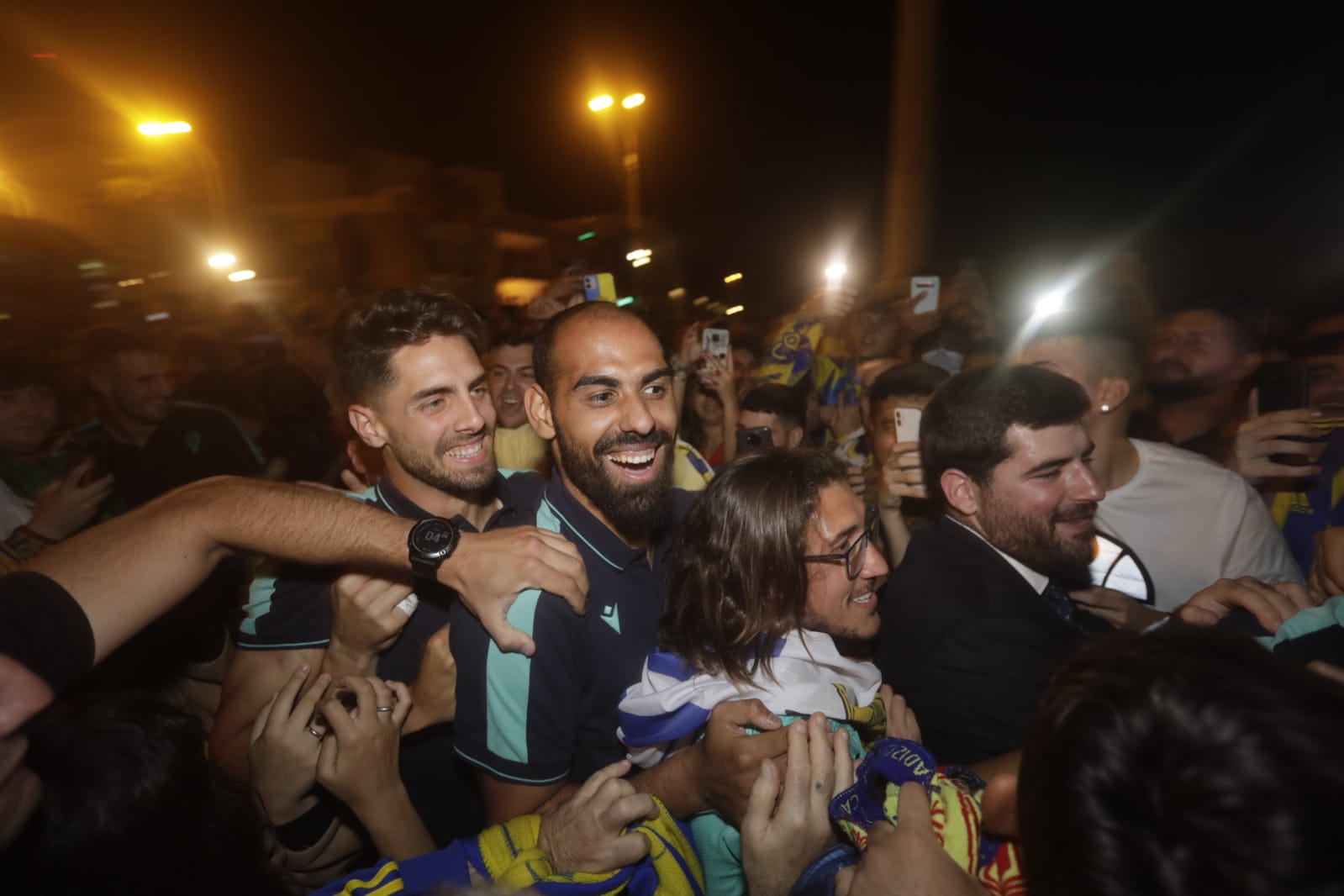 La celebración del Cádiz CF con su afición en imágenes