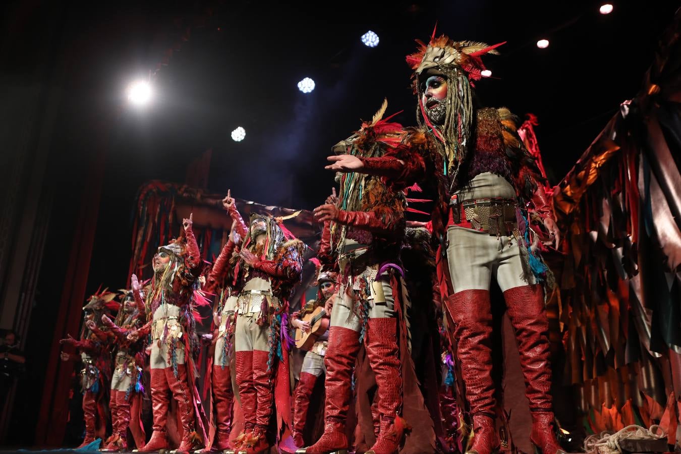 Fotos: Comparsa Los renacidos en el COAC 2022. Carnaval de Cádiz