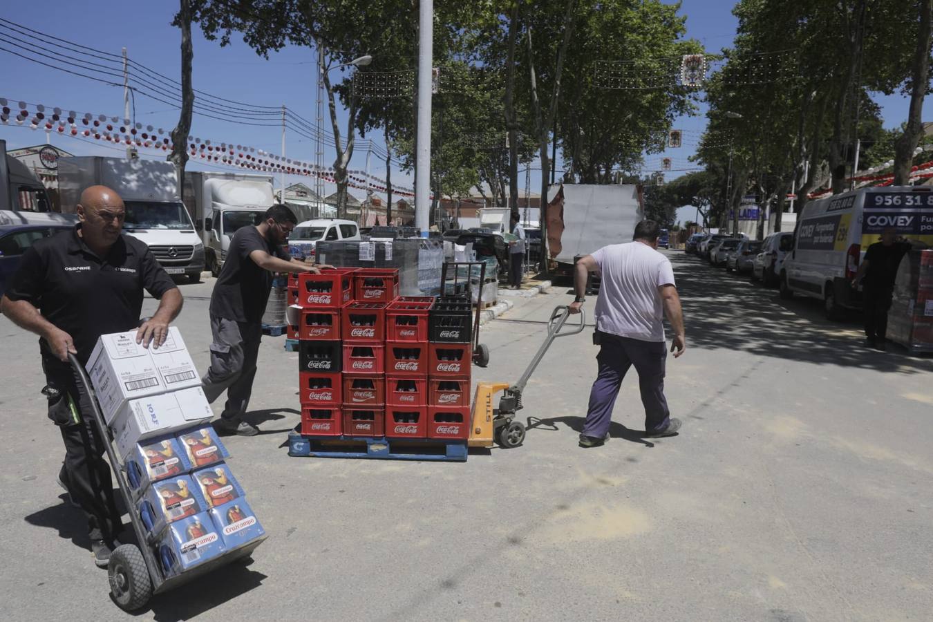 Fotos: Cuenta atrás para el inicio de la Feria de El Puerto 2022