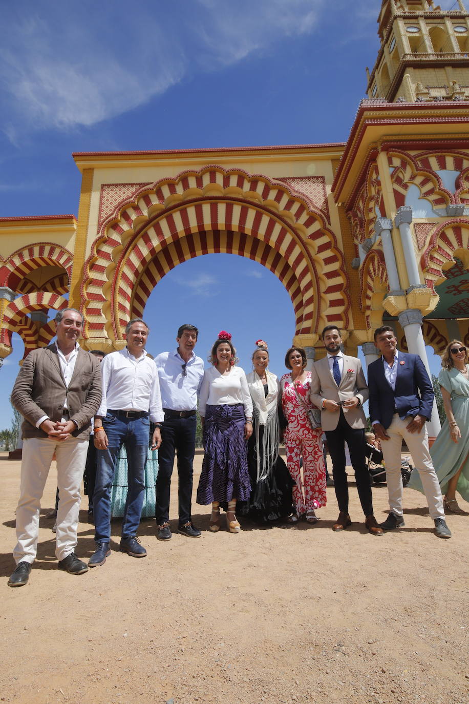 La visita del vicepresidente de la Junta, Juan Marín, a la Feria de Córdoba, en imágenes