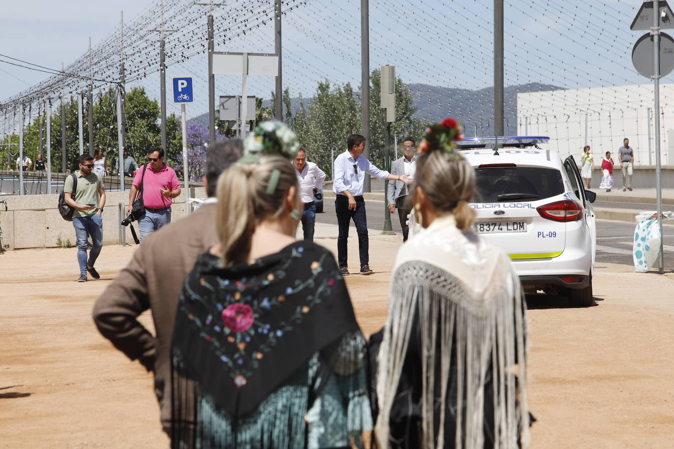 La visita del vicepresidente de la Junta, Juan Marín, a la Feria de Córdoba, en imágenes