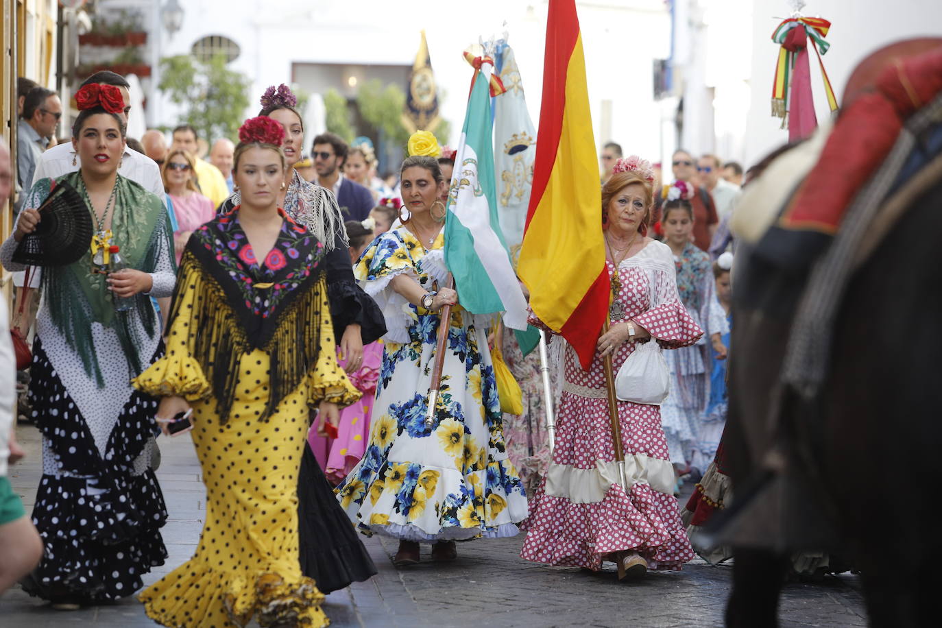 La belleza de la salida de la Hermandad del Rocío de Córdoba, en imágenes