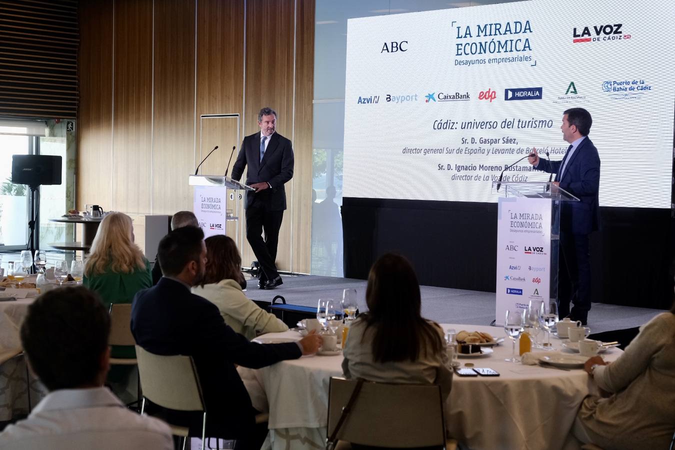 Fotos: Gaspar Sáez, en la Mirada Económica de ABC y La Voz