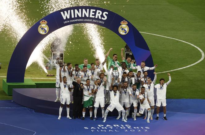 La celebración de la 14ª Champions del Real Madrid, en imágenes