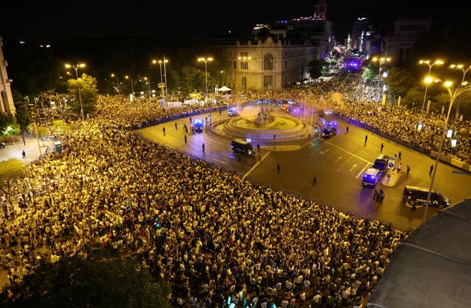 La celebración de la 14ª Champions del Real Madrid, en imágenes