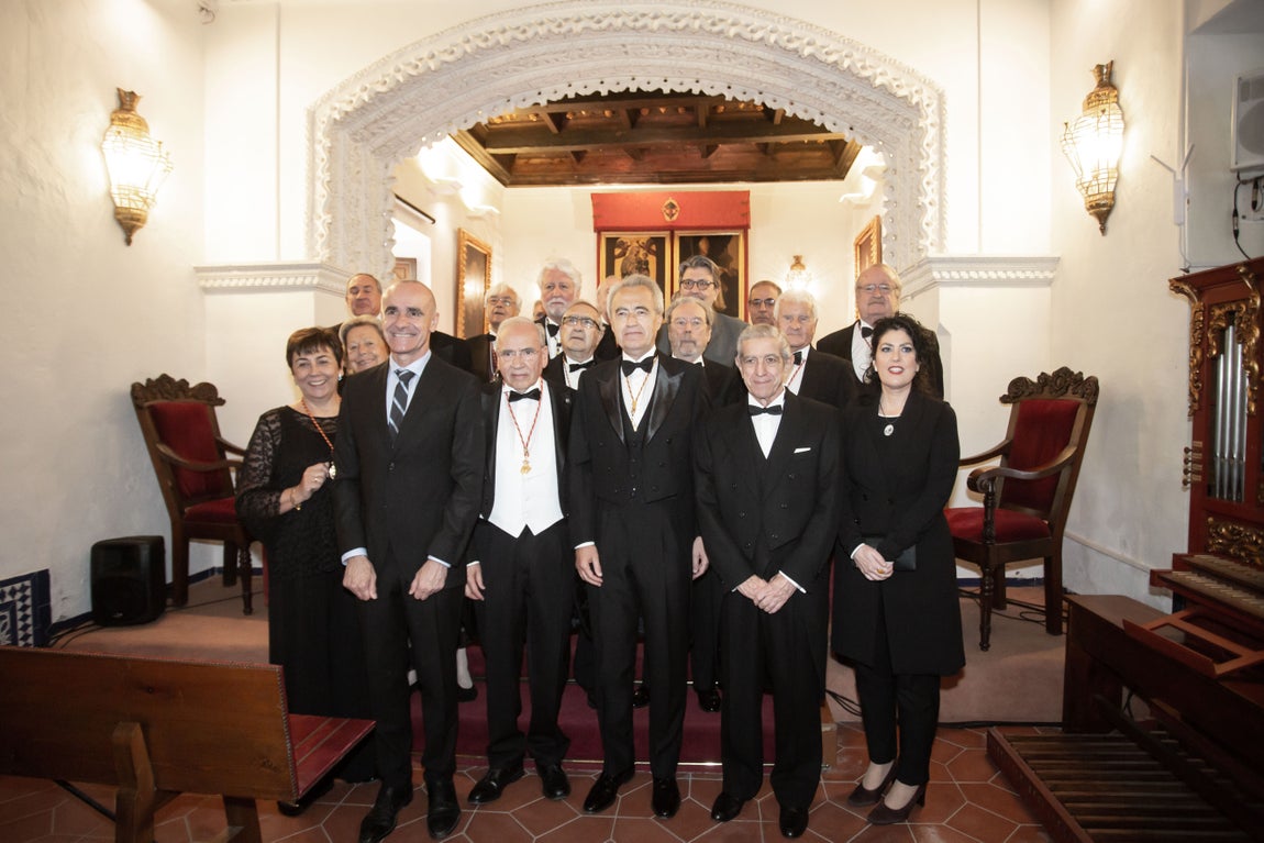 Ingreso de Alfonso Guerra en la academia de Buenas Letras