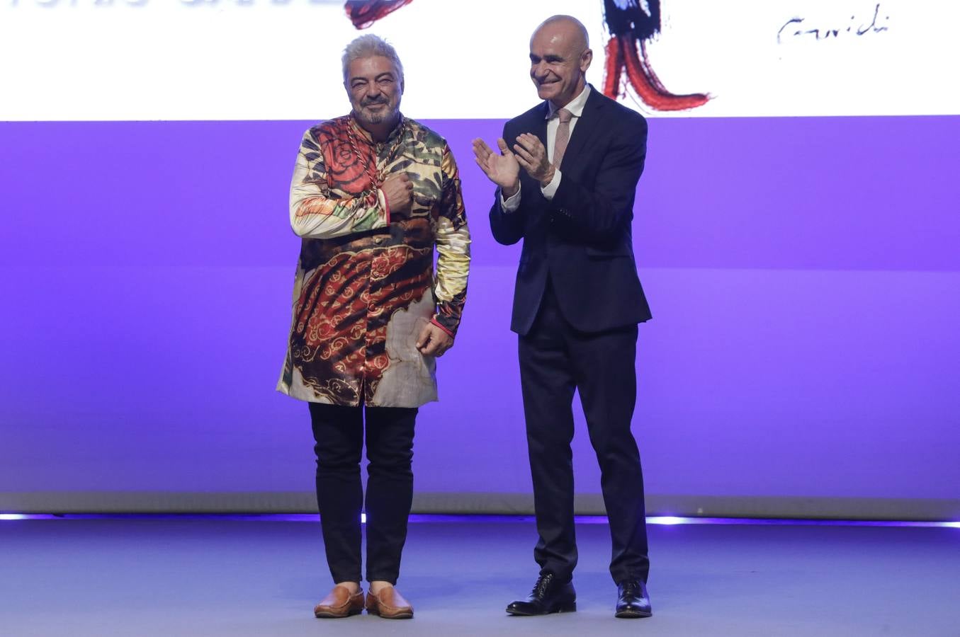 Acto de entrega de las Medallas de Sevilla