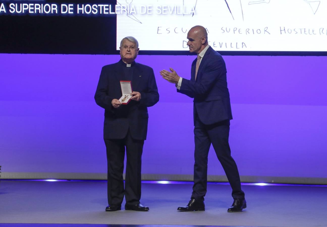 Acto de entrega de las Medallas de Sevilla