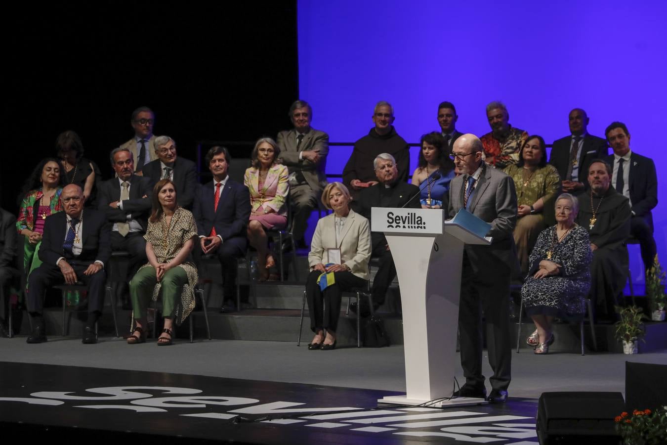 Acto de entrega de las Medallas de Sevilla