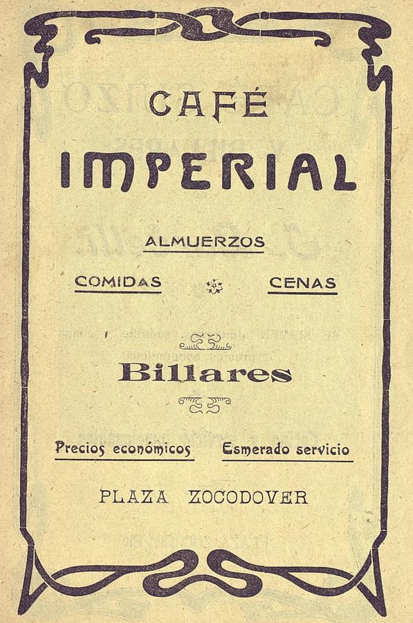 Anuncio insertado en la Guía práctica de Toledo y su provincia (ca. 1906). 