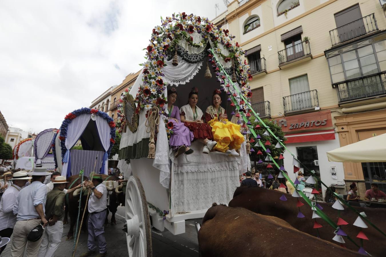 Salida de la hermandad del Rocío de Triana