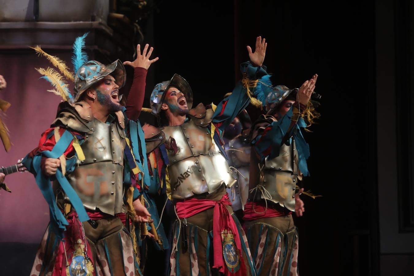 Fotos: Comparsa &#039;Los conquistadores&#039; en el COAC 2022. Carnaval de Cádiz