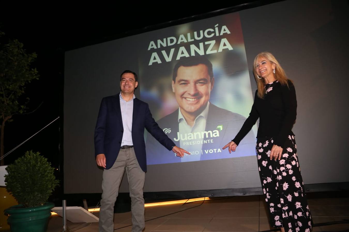 Juanma Moreno, del PP, en Sevilla. ROCÍO RUZ