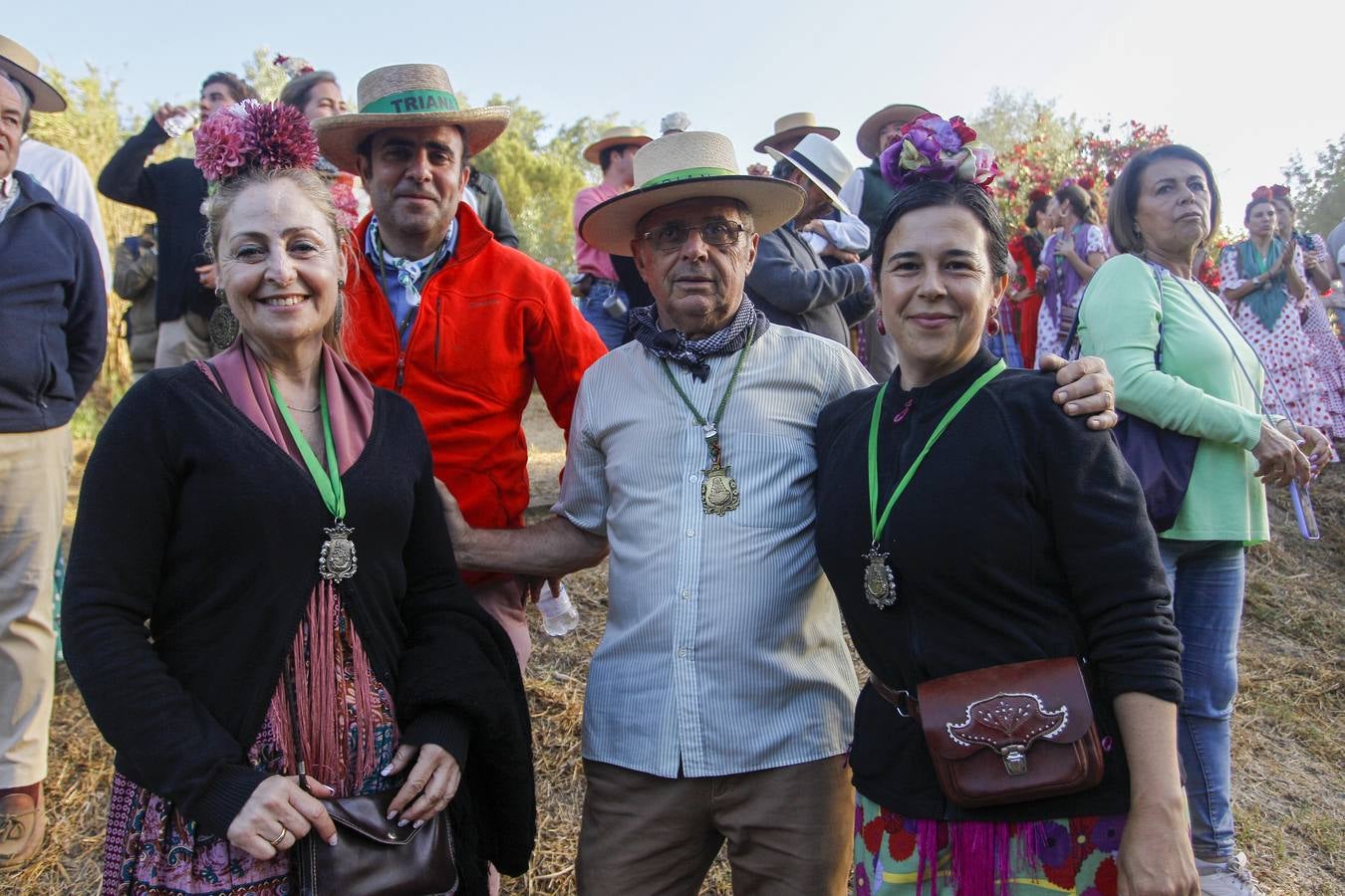 Rocío Medina, Curri Medina,  Manuel Conde y Alicia Atanet