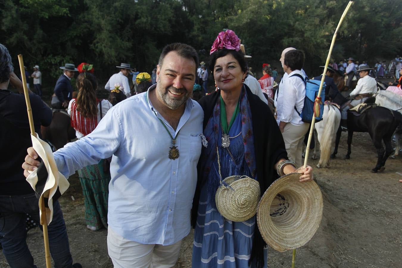 Rafa Almarcha y Rocío O'kean