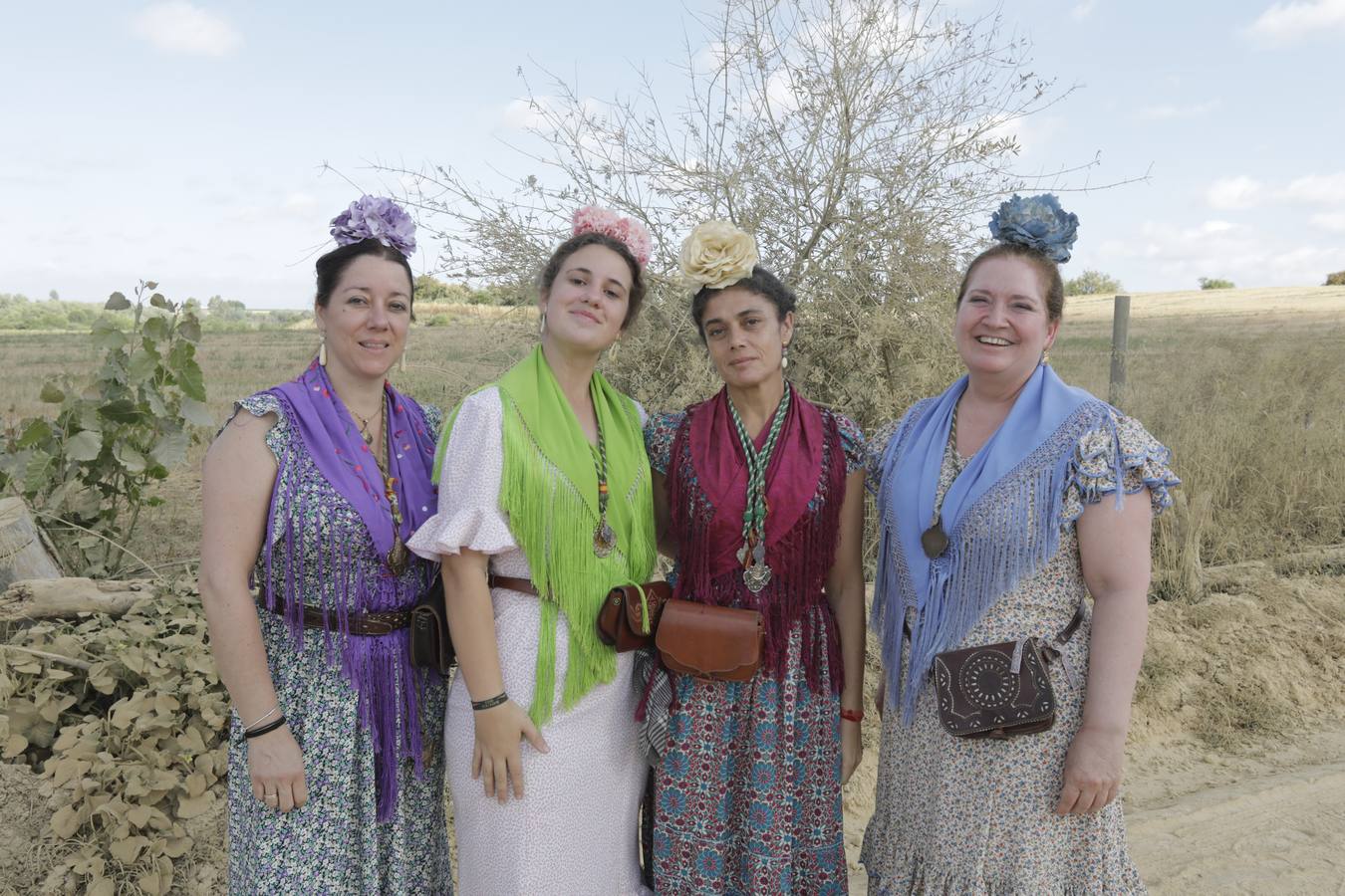 Pilar Huélmez, Paloma Gómez, Rocío Sánchez-Limón y Ana García