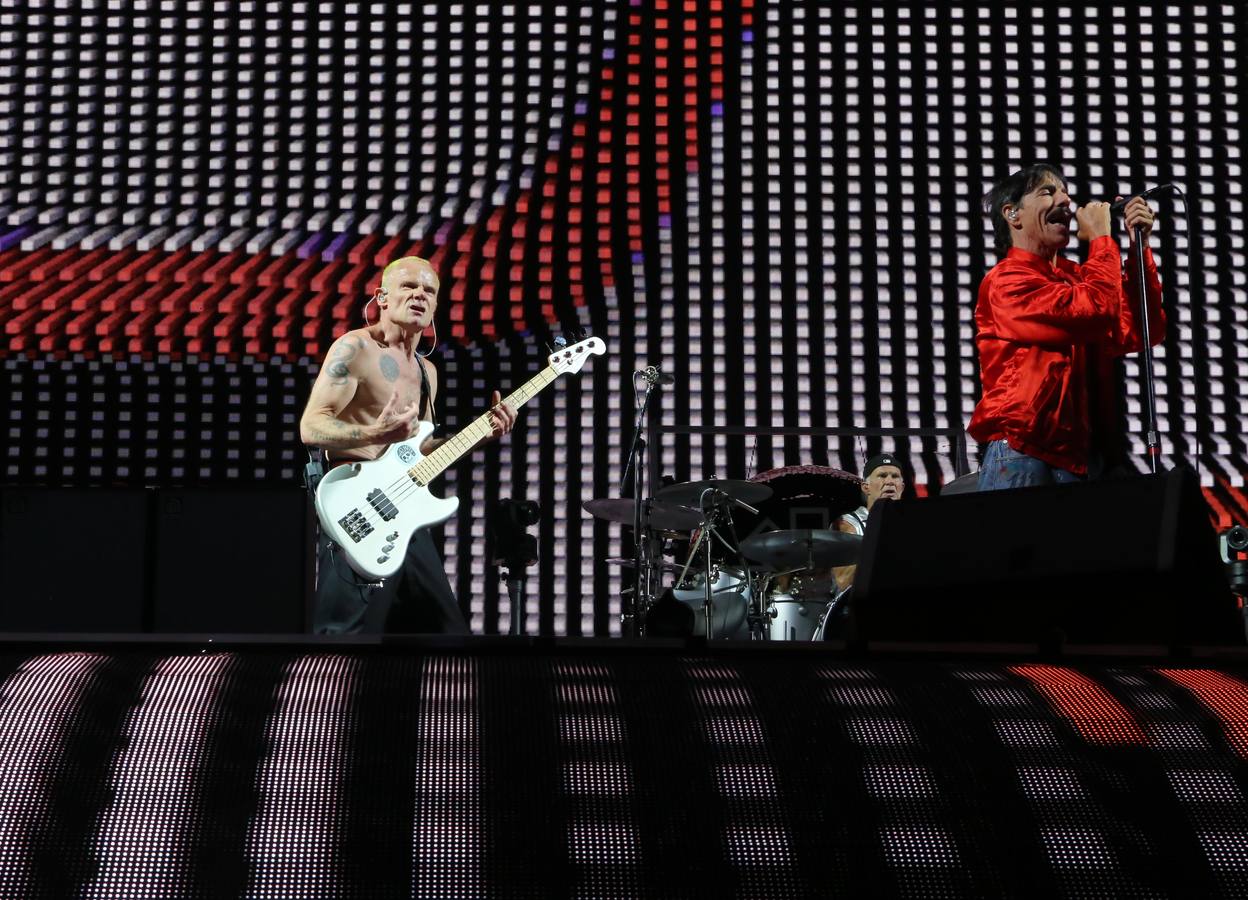 Concierto de Red Hot Chilli Peppers en Sevilla