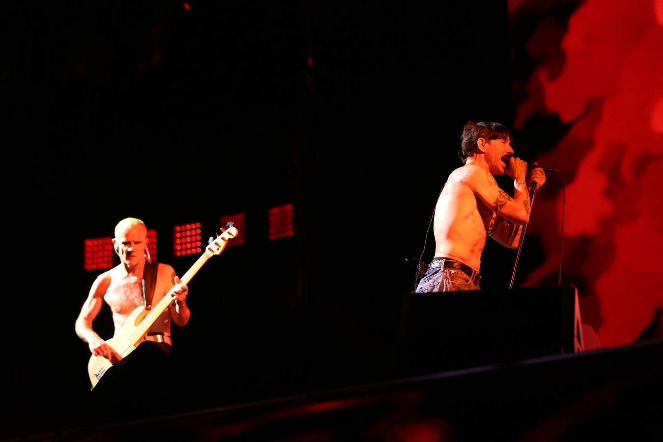 Concierto de Red Hot Chilli Peppers en Sevilla