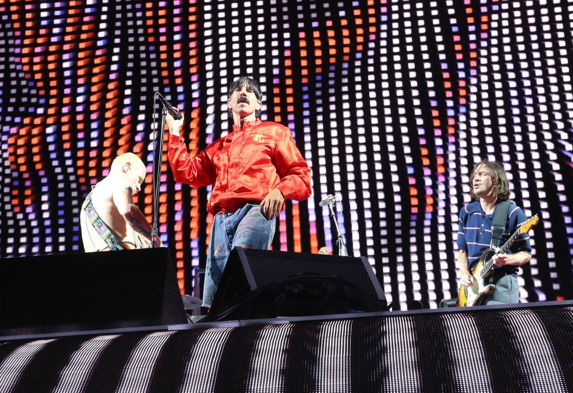 Concierto de Red Hot Chilli Peppers en Sevilla