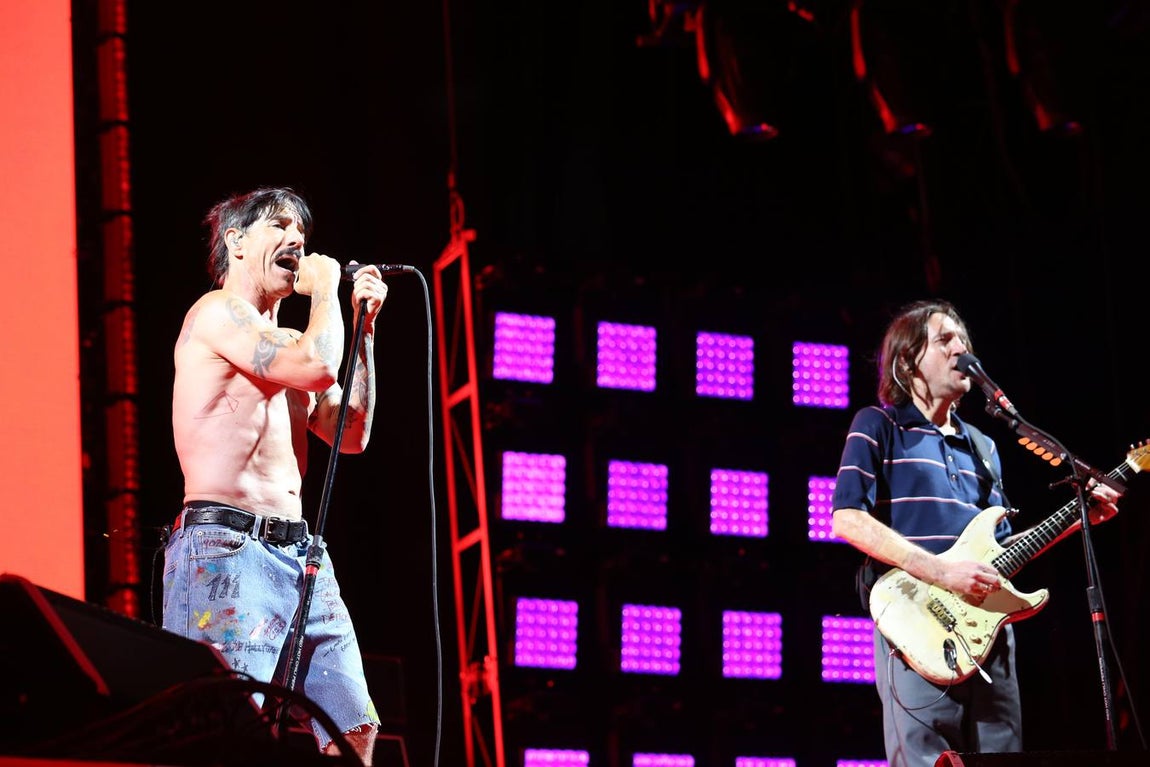 Concierto de Red Hot Chilli Peppers en Sevilla