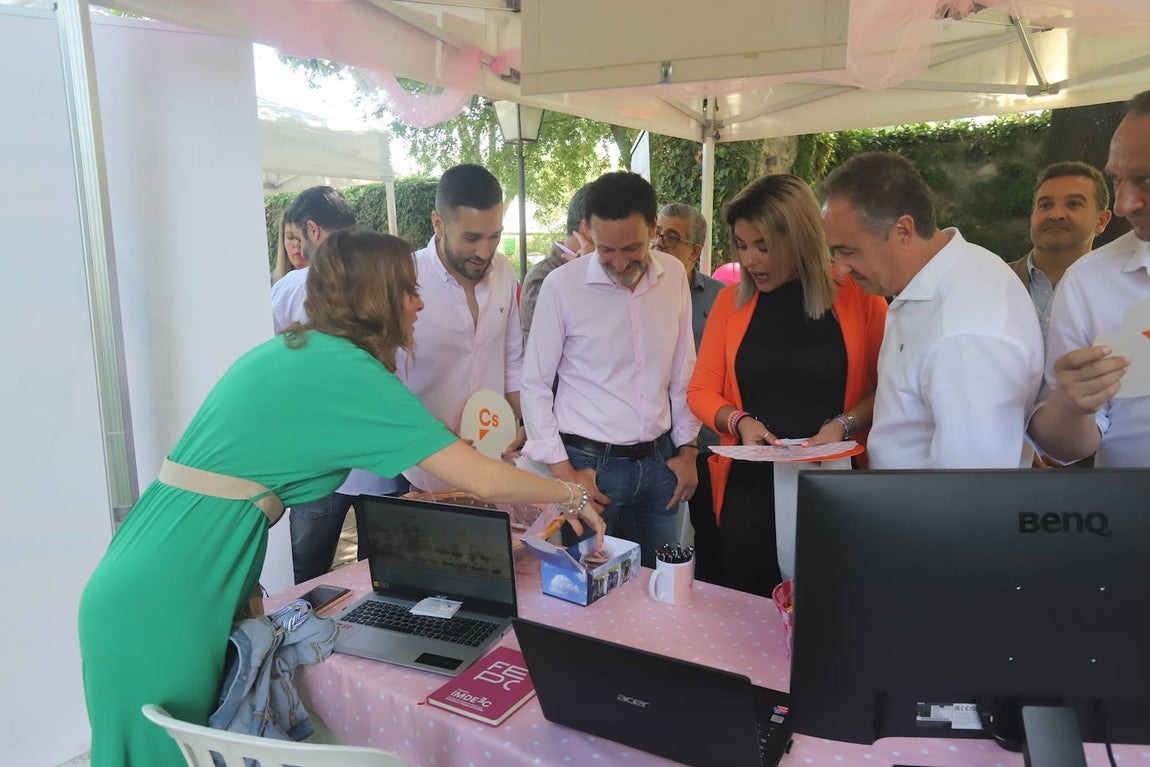 La visita de Edmundo Bal (Cs) a Córdoba en la campaña, en imágenes