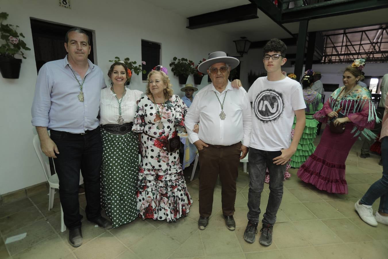 Mario limón, Raquel Hornillo, Rocío Yuste, Isidro Limón y Mario Limón