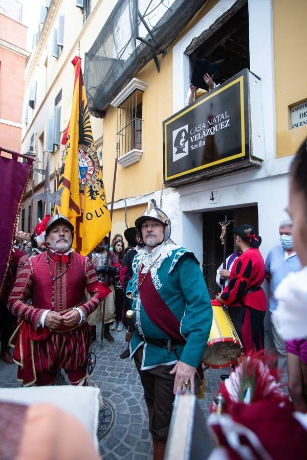 Recreación de 'La rendición de Breda' a cargo del Tercio de Olivares