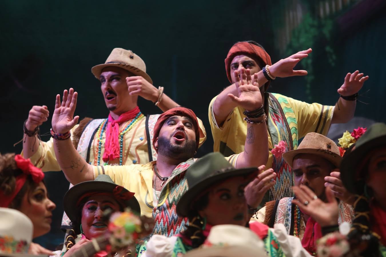 Fotos: Coro &#039;Pachamama&#039; en la Gran final del Falla de 2022